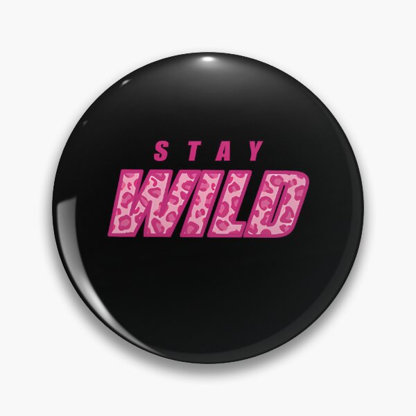 Item preview, Stay Wild Merch Ben Azelart Pink designed and sold by HeikeVoto.