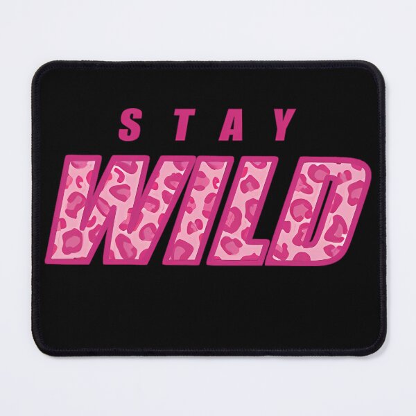 Item preview, Stay Wild Merch Ben Azelart Pink designed and sold by HeikeVoto.