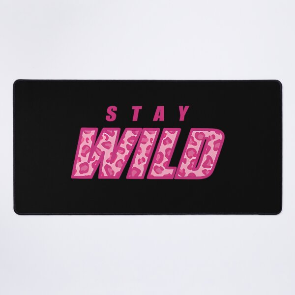 Item preview, Stay Wild Merch Ben Azelart Pink designed and sold by HeikeVoto.