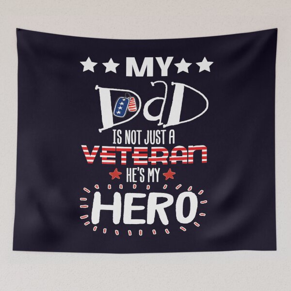 Item preview, My Dad, Not Just a Veteran designed and sold by Terrehuron.