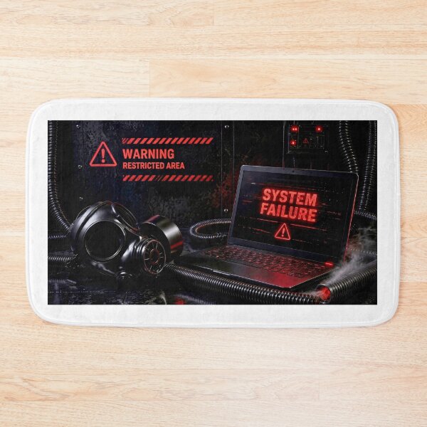 Item preview, System Failure – Dark Industrial Tech Scene designed and sold by DansCreations42.