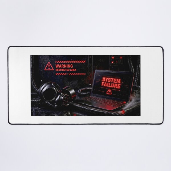 Item preview, System Failure – Dark Industrial Tech Scene designed and sold by DansCreations42.