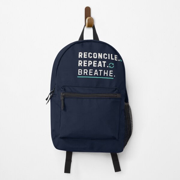 Item preview, Reconcile Repeat Breathe Accountant CPA Typography designed and sold by FCA SIR MERCH .