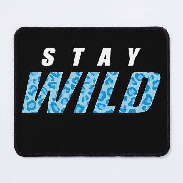 Item preview, Stay Wild Merch Ben Azelart Blue designed and sold by HeikeVoto.