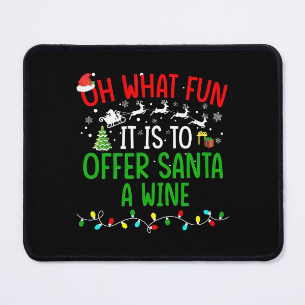 Item preview, Christmas Wine Funny Santa Sleigh Graphic designed and sold by ercszur.
