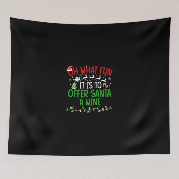 Item preview, Christmas Wine Funny Santa Sleigh Graphic designed and sold by ercszur.