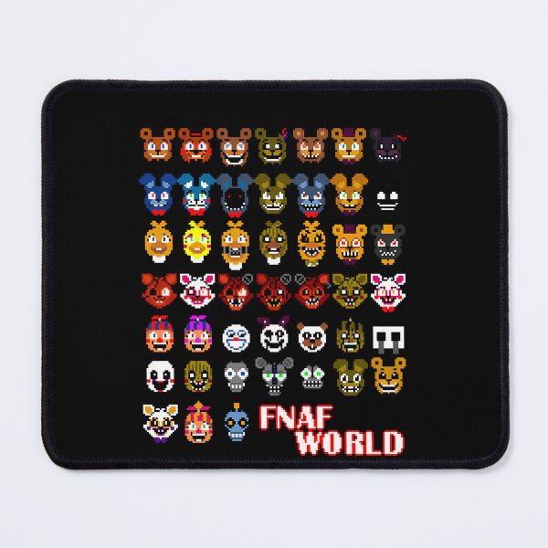 Item preview, Pixel Animatronic Bear Characters Grid designed and sold by Maged1986.