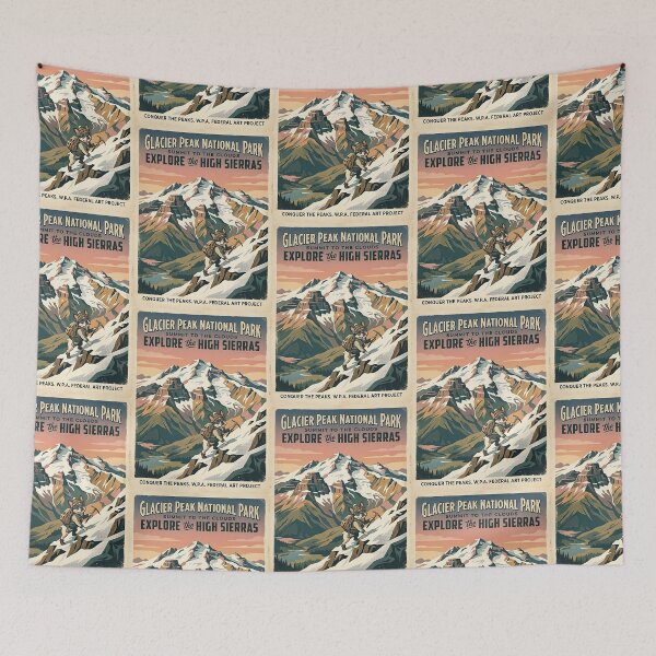 Item preview, French Bulldog Mountain Climber WPA designed and sold by PictoVibe.