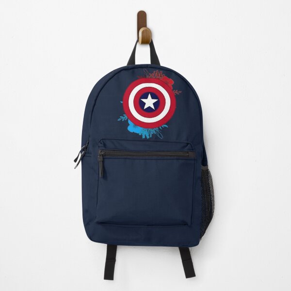 Item preview, Captain America Floral Shield designed and sold by DarkMoonEmblems.