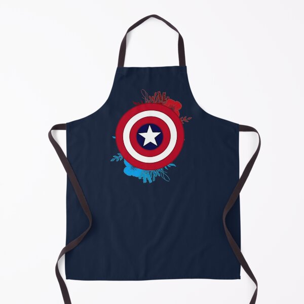 Item preview, Captain America Floral Shield designed and sold by DarkMoonEmblems.