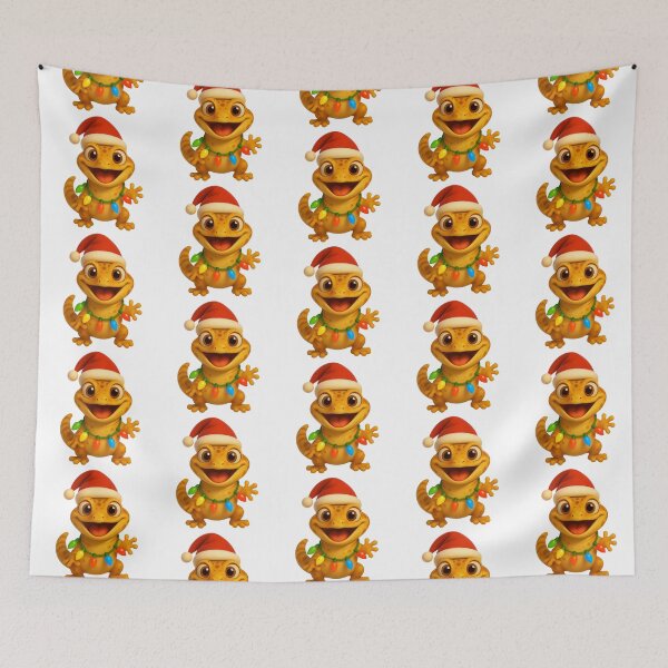 Item preview, Gecko Christmas Lights designed and sold by Sillytoe.