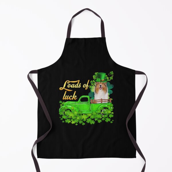 Item preview, Collie Dog Loads of Luck St. Patrick's Day Truck designed and sold by ercszur.