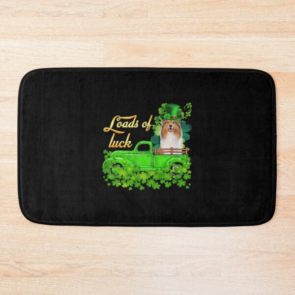 Item preview, Collie Dog Loads of Luck St. Patrick's Day Truck designed and sold by ercszur.