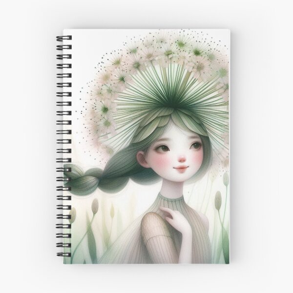 Item preview, Angelic Hat Girl designed and sold by Beyondnote-Art.
