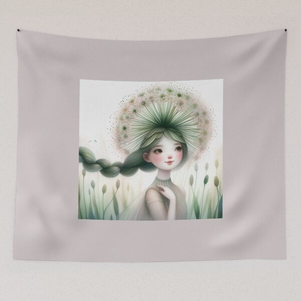 Item preview, Angelic Hat Girl designed and sold by Beyondnote-Art.