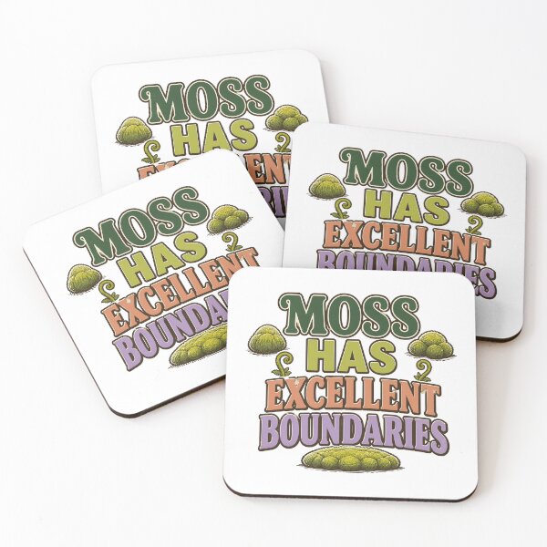 Item preview, Moss Has Excellent Boundaries designed and sold by aihrgdesign.