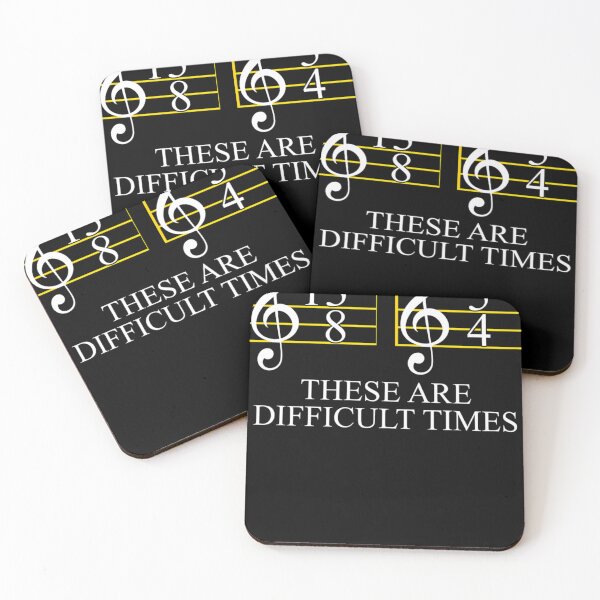 Item preview, Music These Are Difficult Times designed and sold by StreetTorqueArt.