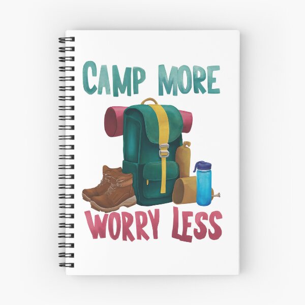 Item preview, Camp More Worry Less Camping Gear designed and sold by aponwao.