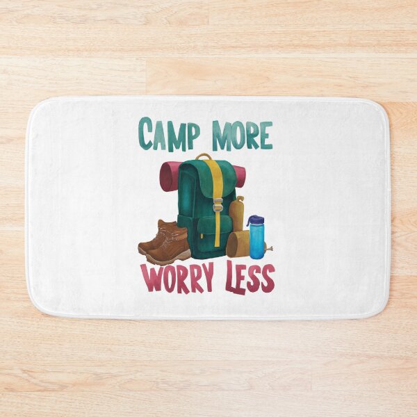 Item preview, Camp More Worry Less Camping Gear designed and sold by aponwao.