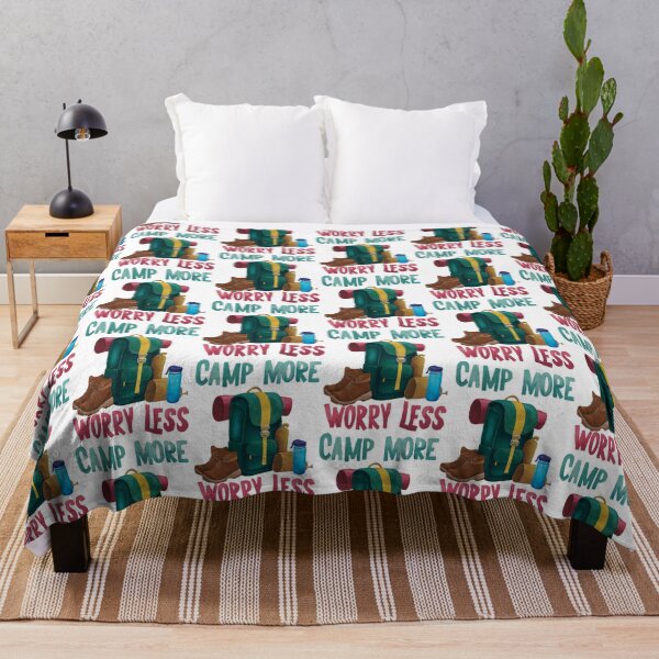Item preview, Camp More Worry Less Camping Gear designed and sold by aponwao.