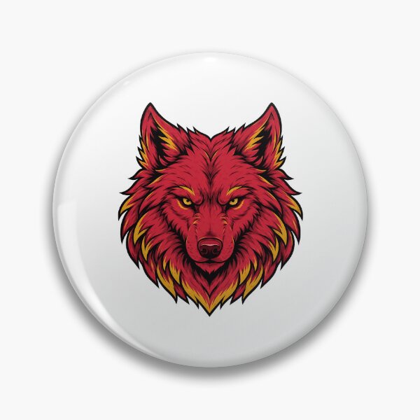 Item preview, Fierce Wolf Head Graphic Art designed and sold by KristenYo30998.