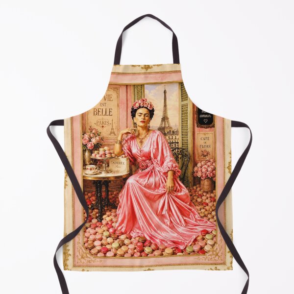 Item preview, Pink Satin Frida & Macarons designed and sold by reggiemercedes.
