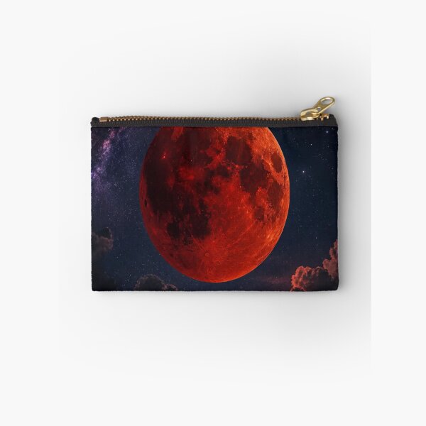 Artikelvorschau, roter Mond entworfen und verkauft von Artnovalty.redbubble.com.