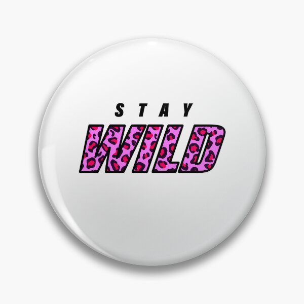 Item preview, Stay Wild Merch Ben Azelart Pink designed and sold by HeikeVoto.