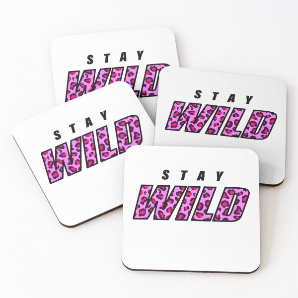 Item preview, Stay Wild Merch Ben Azelart Pink designed and sold by HeikeVoto.