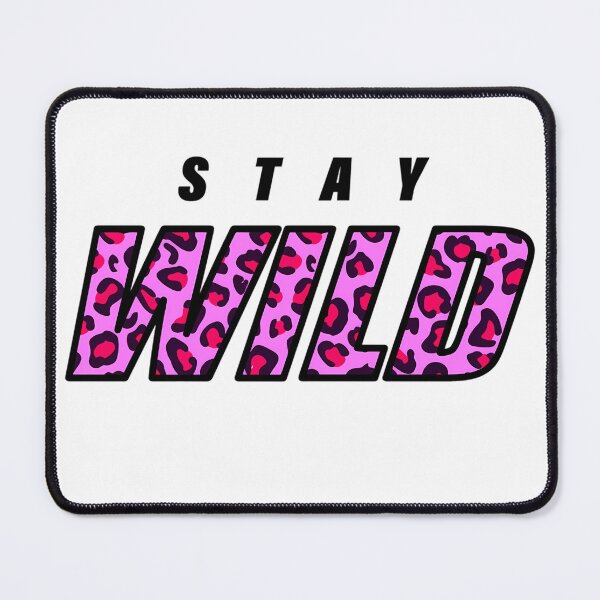 Item preview, Stay Wild Merch Ben Azelart Pink designed and sold by HeikeVoto.