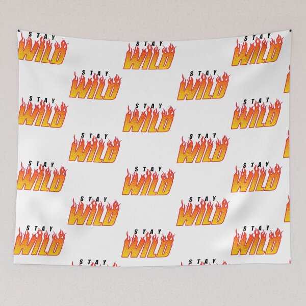 Item preview, Stay Wild Merch Ben Azelart Fire designed and sold by HeikeVoto.