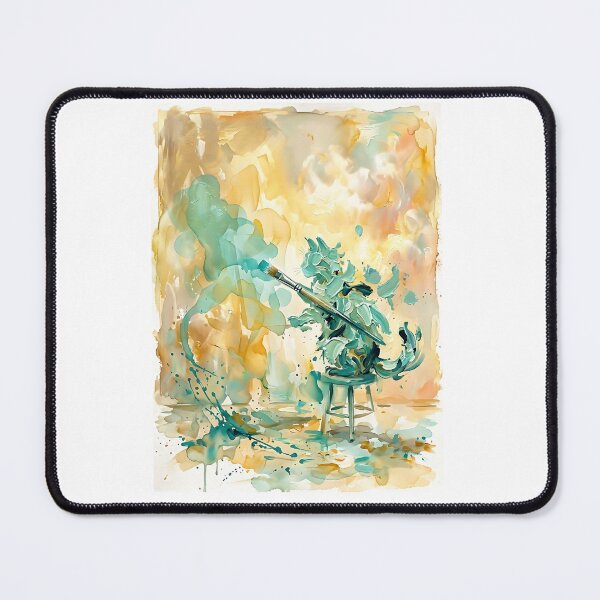 Item preview, Bengal Cat Artist Abstract designed and sold by PictoVibe.