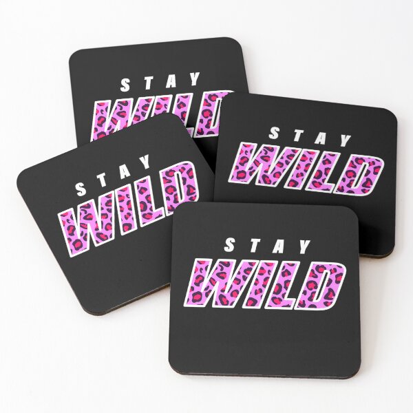 Item preview, Stay Wild Merch Ben Azelart Pink designed and sold by HeikeVoto.