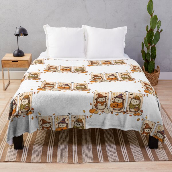 Item preview, Cute Halloween Hedgehogs Fall designed and sold by Nacho Average Designs.
