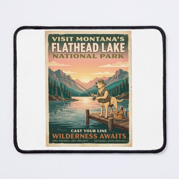 Item preview, Labrador Fisherman WPA designed and sold by PictoVibe.