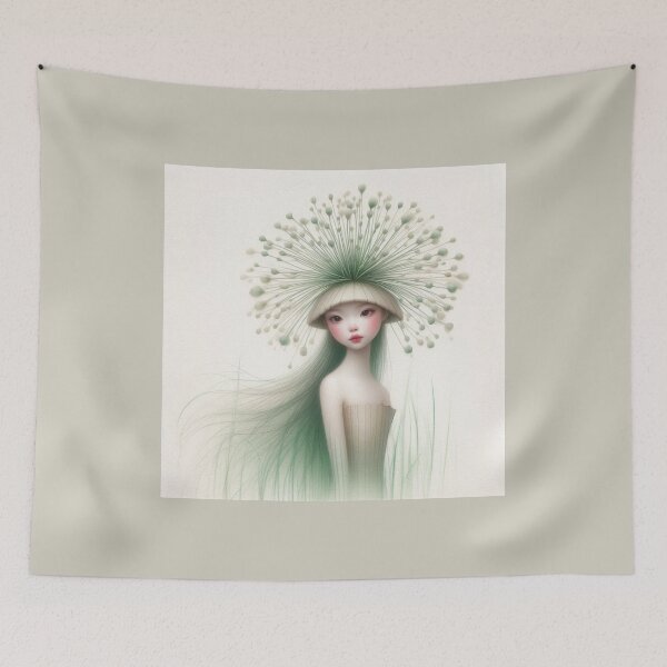 Item preview, Angelic Hat Girl designed and sold by Beyondnote-Art.