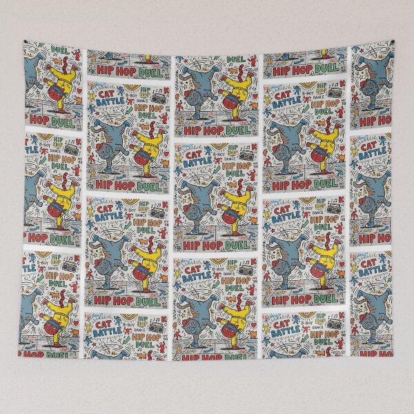 Item preview, British Shorthair Breakdance Pop designed and sold by PictoVibe.