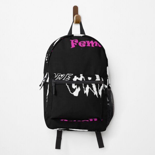 Item preview, High Contrast Woman Stencil Pink Lettering designed and sold by madbronze.