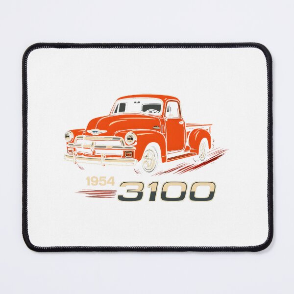 Item preview, Retro Orange Classic Pickup Truck Art | ⭐⭐⭐⭐⭐ designed and sold by Math36Studio.