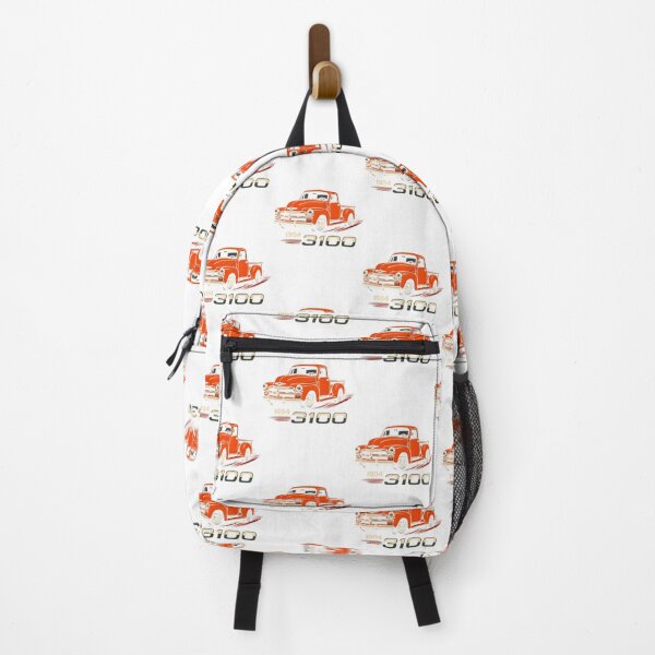 Item preview, Retro Orange Classic Pickup Truck Art | ⭐⭐⭐⭐⭐ designed and sold by Math36Studio.