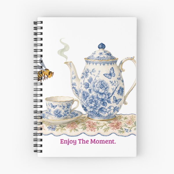 Item preview, Teapot and Cup Enjoy The Moment. designed and sold by Kuevitaglowshop.
