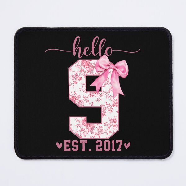Item preview, Hello 9 Est. 2017 designed and sold by Tazmamert-HALOM.