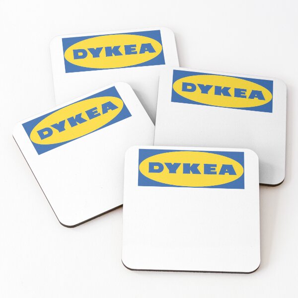 Item preview, Blue And Yellow Furniture Retail Parody Insignia designed and sold by ArtAgAInstTW.