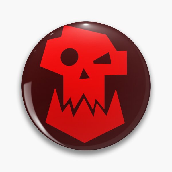 Item preview, Orc 40K Logo designed and sold by DarkMoonEmblems.