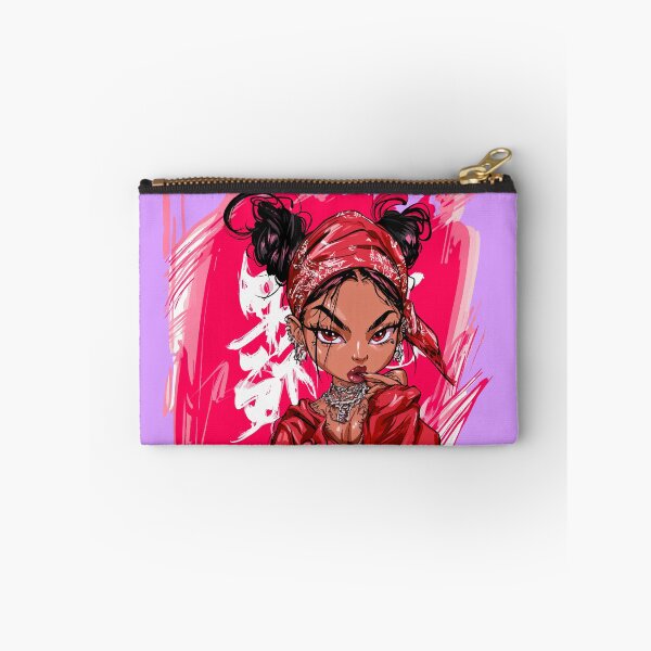Item preview, Pink Pop Art Red Bandana Lady designed and sold by RichardRags.