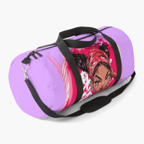 Item preview, Pink Pop Art Red Bandana Lady designed and sold by RichardRags.