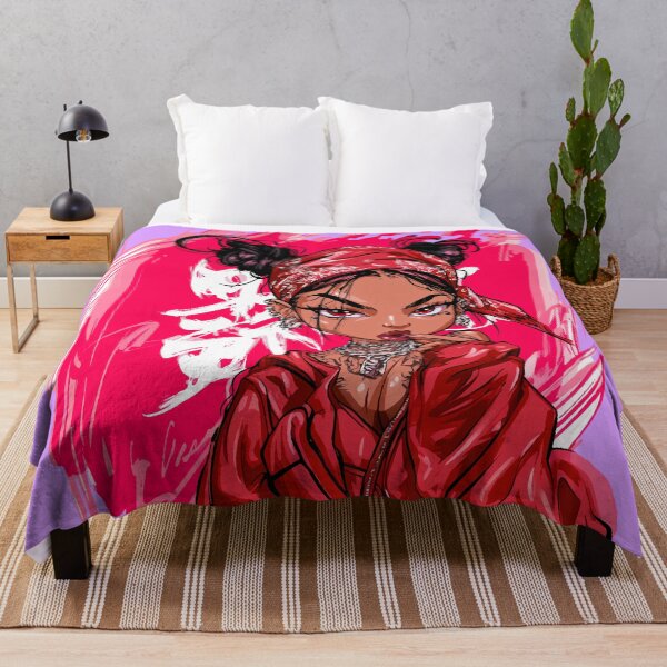 Item preview, Pink Pop Art Red Bandana Lady designed and sold by RichardRags.