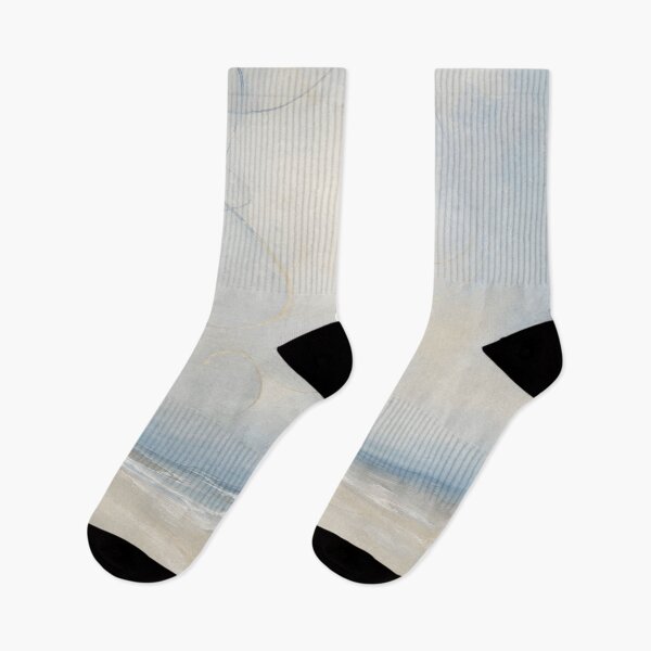 Item preview, Soft Blue and Beige Minimalist Abstract Seascape designed and sold by GutyzDesignsES.
