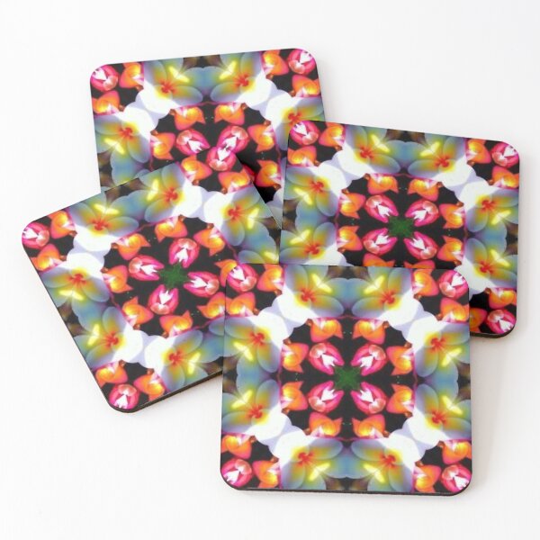 Item preview, Plumeria Kaleidoscope 6 designed and sold by KaleidoscopeMeg.