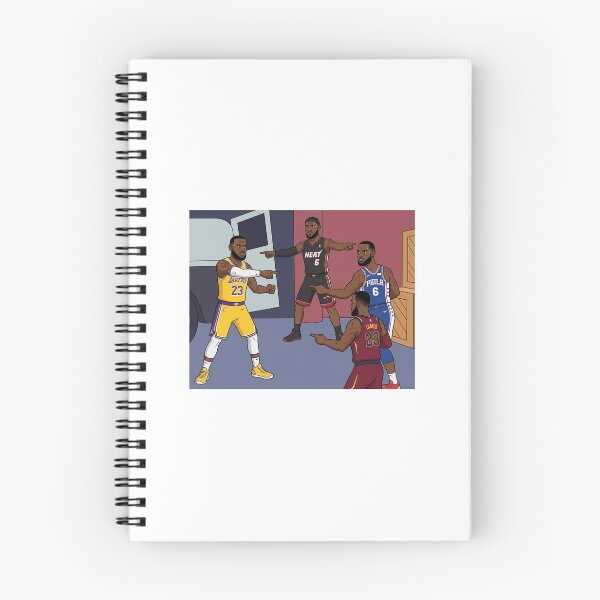 Item preview, LeBron James Mexican Standoff designed and sold by deafhoops1.